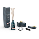 Diffusore a Bastoncini 100 ml (FRAGRANZA A SCELTA) + Profumatore Auto Cromo Antichi Legni Salimbeni in PROVA OMAGGIO + 1 Ricariche auto (STESSA FRAGRANZA DIFFUSORE) in PROVA OMAGGIO