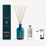 Diffusore a Bastoncini 250 ml A SCELTA + Ricarica da 250ml della stessa fragranza del Diffusore + Tessere Profumate per il Guardaroba (3pz)