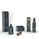 Diffusore a Bastoncini 100ml + Profumatore auto (stessa fragranza) + Spray per Ambienti 150ml in Prova-Omaggio (stessa fragranza)