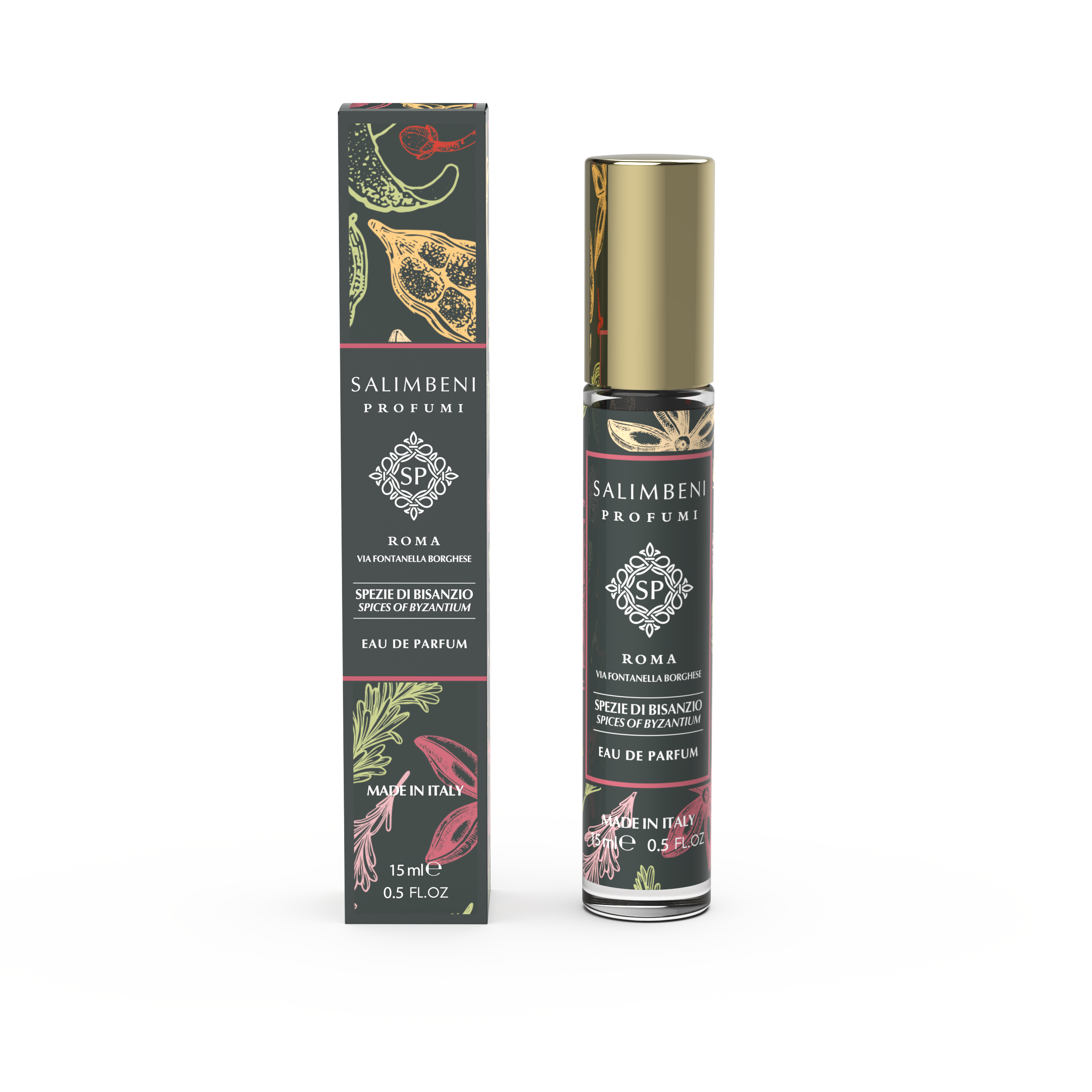 Profumo da viaggio: Eau de Parfum 15 ml - Spezie di Bisanzio
