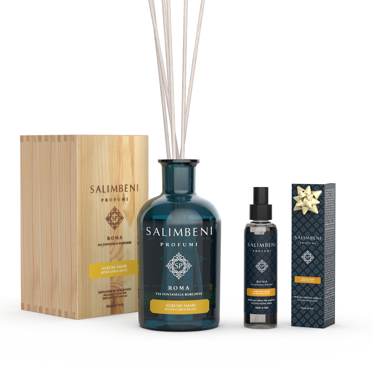 Diffusore a Bastoncini 1000ml A SCELTA + Profumo Spray per Ambiente in PROVA OMAGGIO