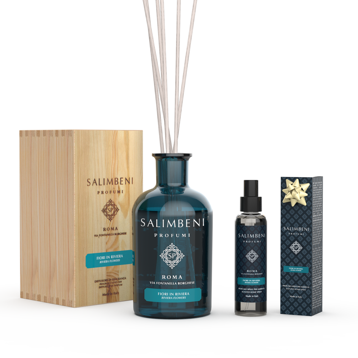 Diffusore a Bastoncini 1000ml A SCELTA + Profumo Spray per Ambiente in PROVA OMAGGIO