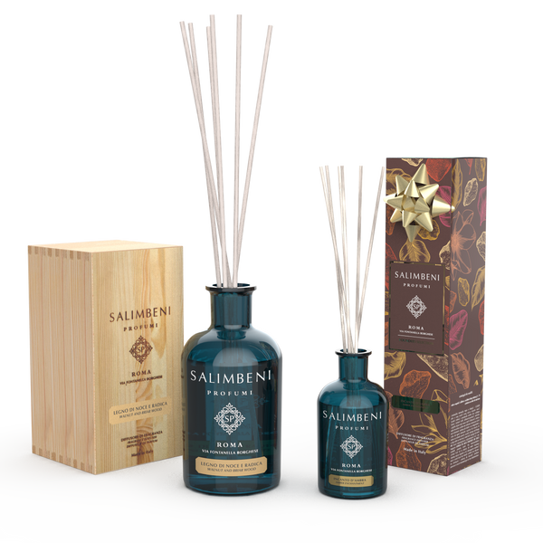 Legno di Noce e Radica 1000 ml + Diffusore a Bastoncini 250 ml Incanto d'Ambra in PROVA OMAGGIO