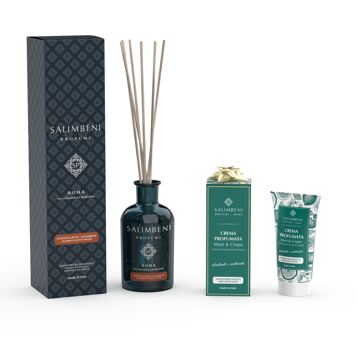 Antichi Legni Salimbeni 100 ml + Crema Profumata 50ml a tua scelta in PROVA OMAGGIO