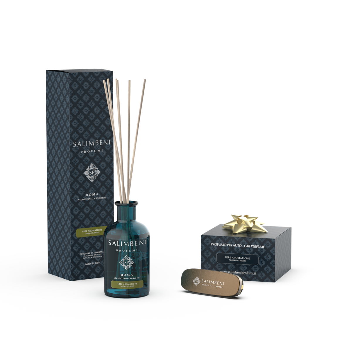 Diffusore a Bastoncini 100 ml (FRAGRANZA A SCELTA) + Profumatore per Auto nella stessa fragranza in PROVA OMAGGIO
