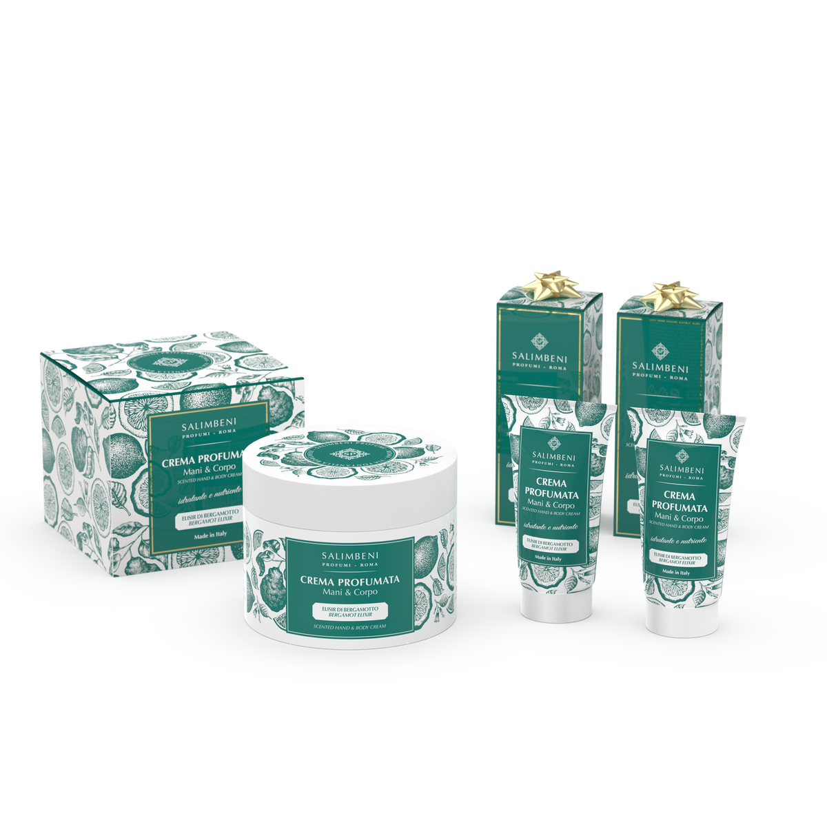 Crema Profumata 200ml Elisir di Bergamotto + 2 Creme Profumate 50ml Elisir di Bergamotto in PROVA OMAGGIO