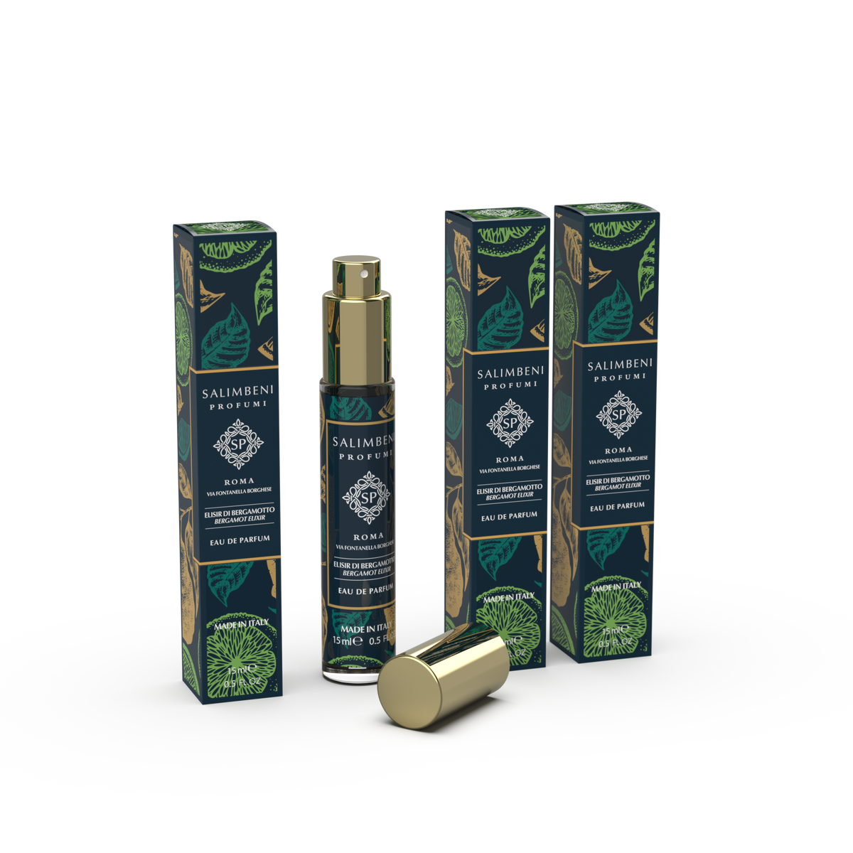 Set da viaggio 45 ml: 3 Eau de Parfum da viaggio - Elisir di Bergamotto