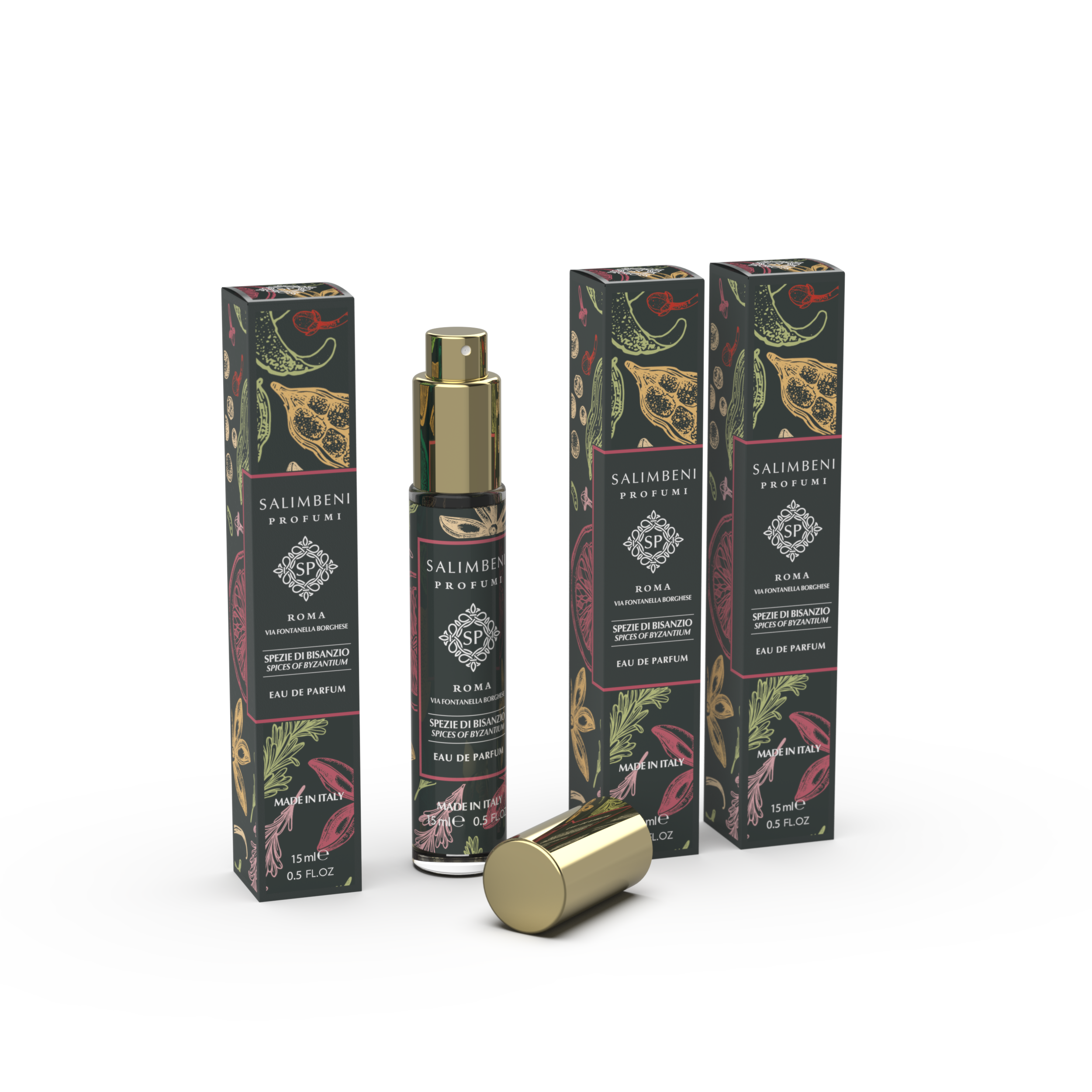 Set da viaggio 45 ml: 3 Eau de Parfum da viaggio - Spezie di Bisanzio