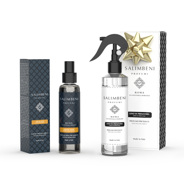 Profumo Spray per Ambienti 150 ml (FRAGRANZA A SCELTA) + Spray per il Tessile Lino in Primavera in PROVA OMAGGIO
