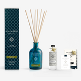 Diffusore a Bastoncini 250 ml A SCELTA + Ricarica da 250ml della stessa fragranza del Diffusore + Tessere Profumate per il Guardaroba (3pz)