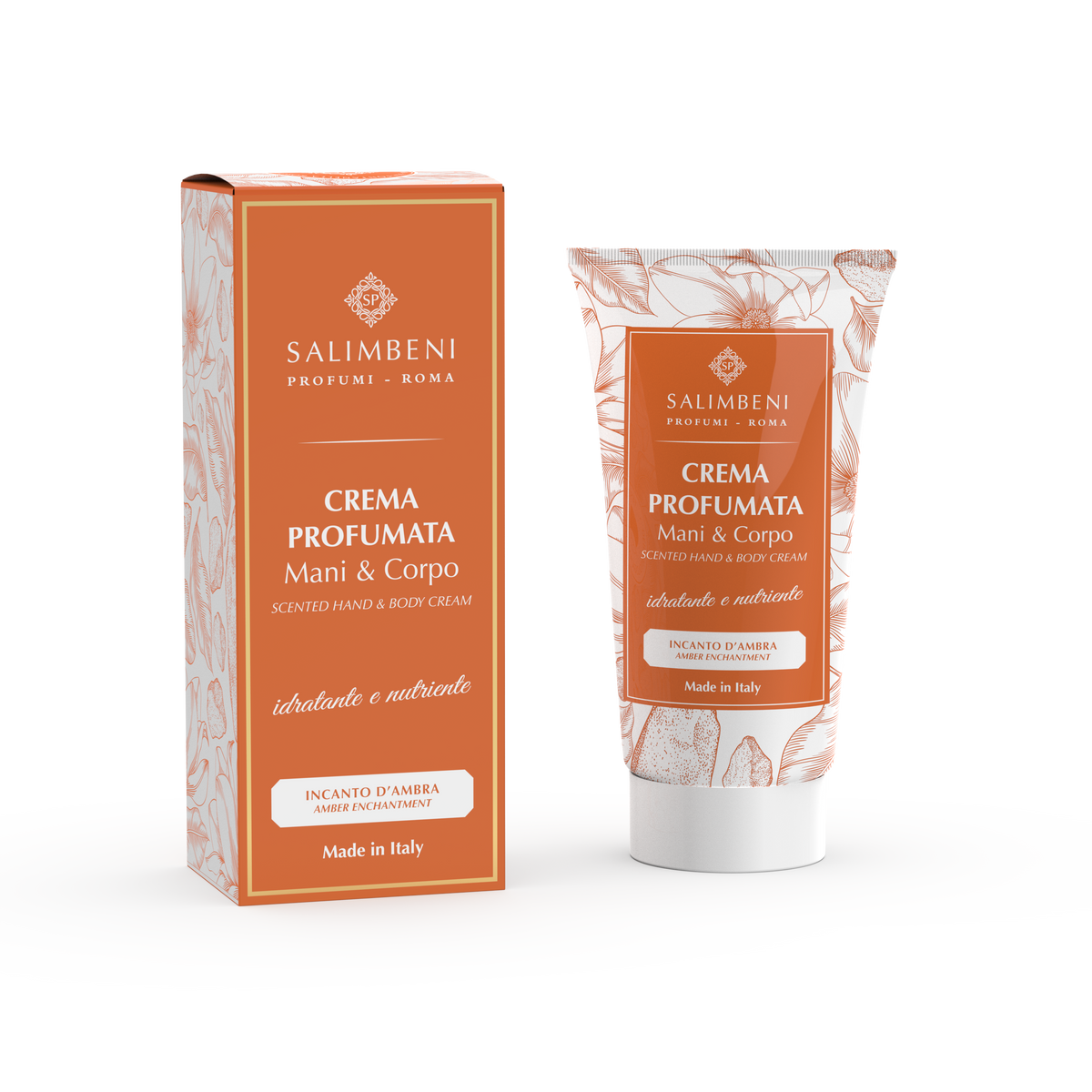 Incanto d'Ambra - Crema Profumata Mani & Corpo 50ml