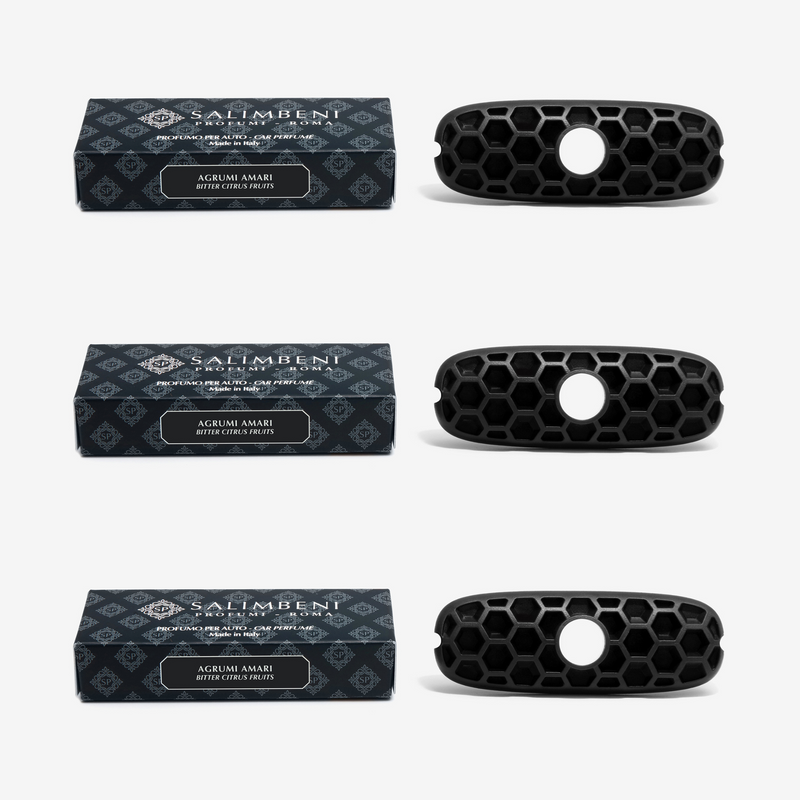 Ricarica profumo per auto - Agrumi Amari x3