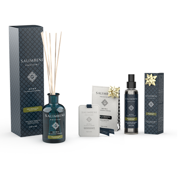 Erbe Aromatiche 250ml + Tessere Profumate per il Guardaroba (3 pz.) IN PROVA OMAGGIO + Spray per Ambienti Erbe Aromatiche IN PROVA OMAGGIO