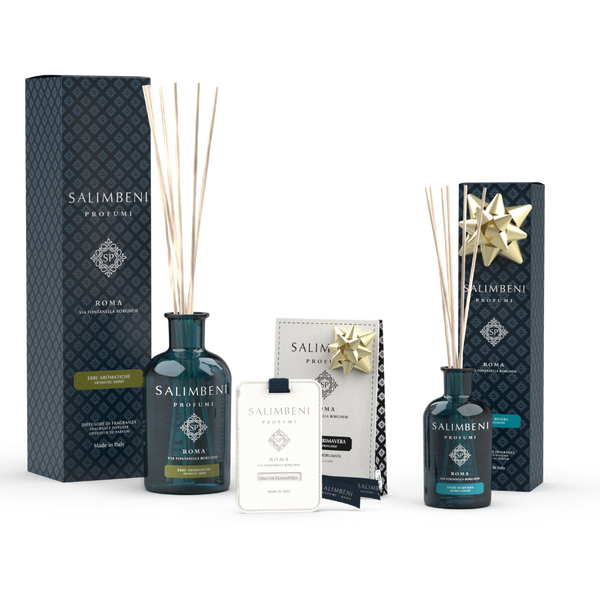 Erbe Aromatiche 250ml + Tessere Profumate per il Guardaroba (3pz.) in PROVA OMAGGIO + Fiori in Riviera 100ml in PROVA OMAGGIO