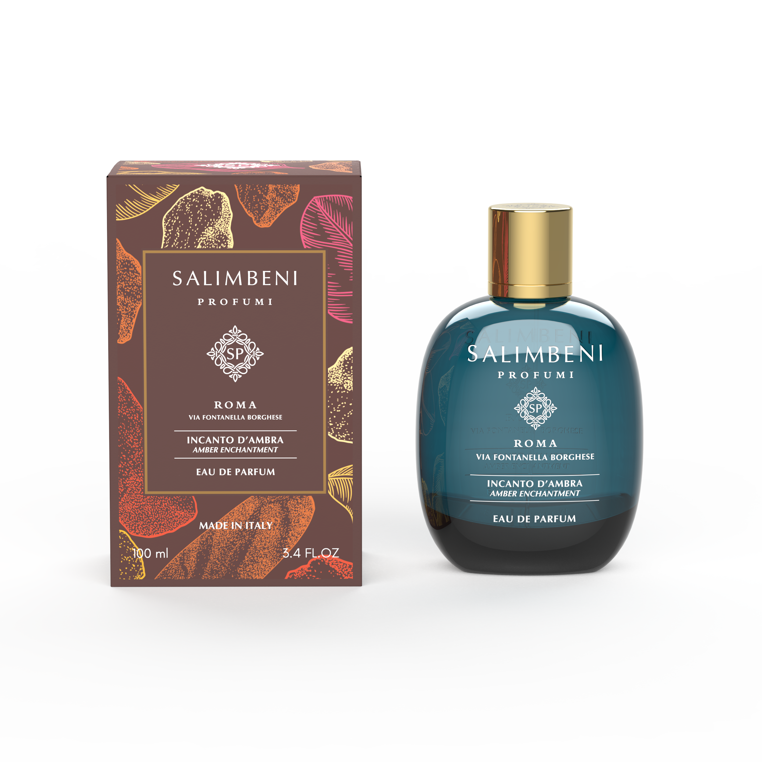 Eau de Parfum 100 ml - Incanto d'Ambra