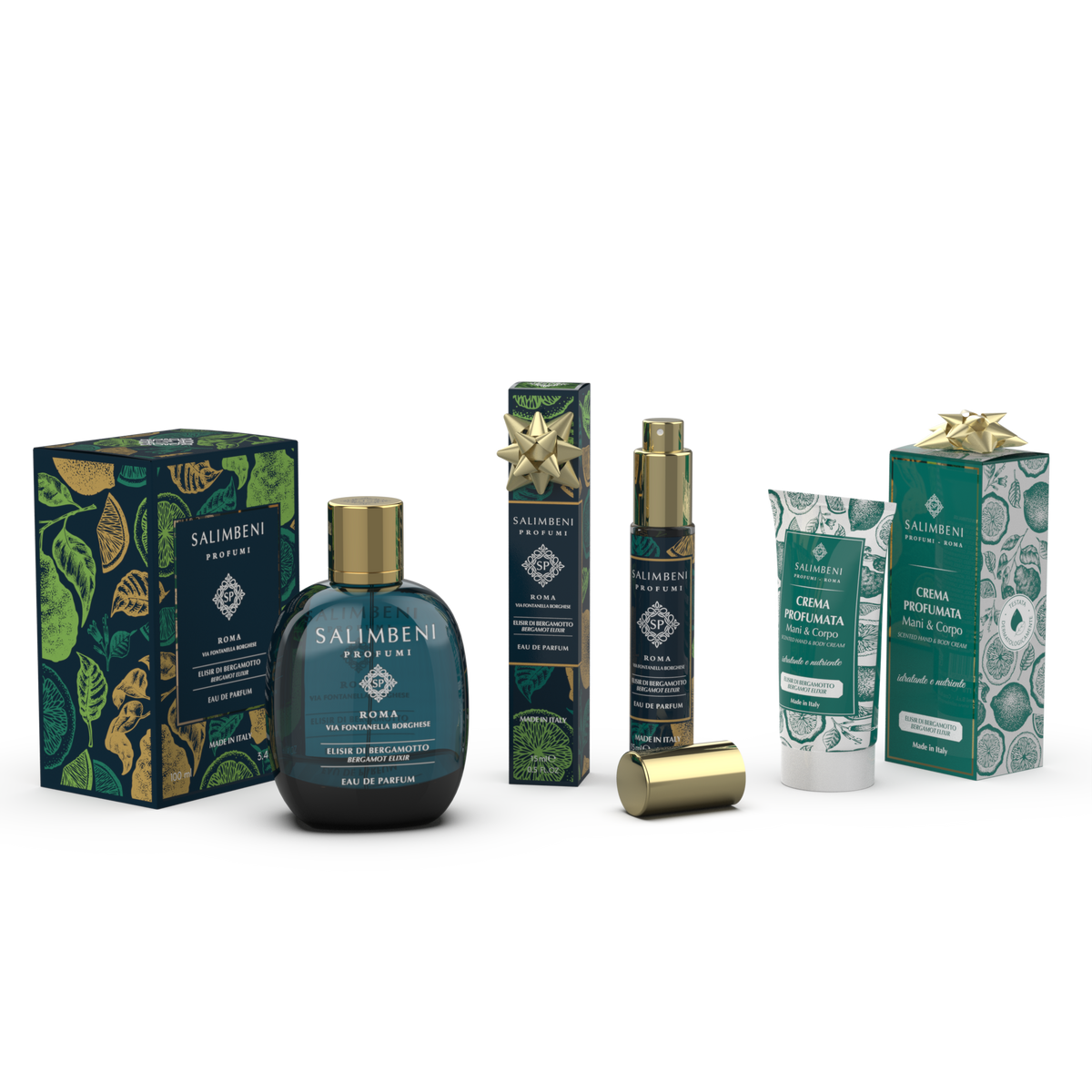 Eau de Parfum 100ml + Eau de Parfum da viaggio 15ml in PROVA OMAGGIO + Crema Profumata per Mani e Corpo 50ml della stessa fragranza in PROVA OMAGGIO (A SCELTA)