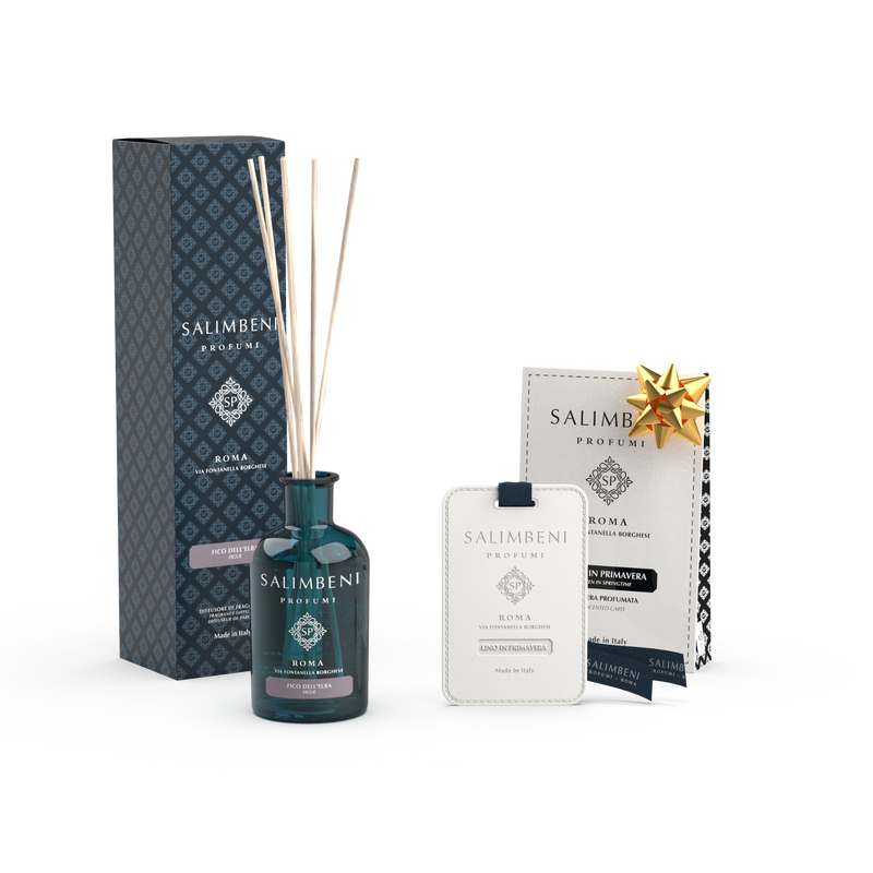 Diffusore a Bastoncini 100 ml (FRAGRANZA A SCELTA) + Tessere Profumate per il Guardaroba (3pz.) in PROVA OMAGGIO