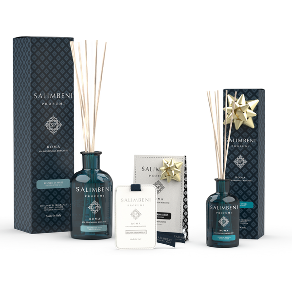 Respiro di Mare 250ml + Tessere Profumate per il Guardaroba (3pz.) in PROVA OMAGGIO + Fiori in Riviera 100ml in PROVA OMAGGIO