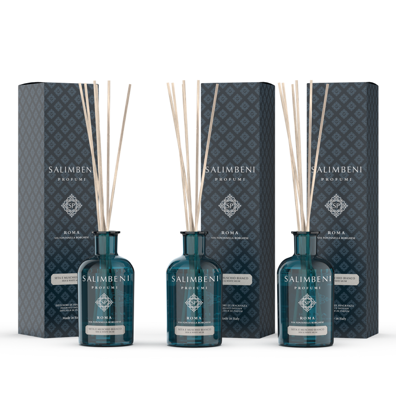 3 Diffusori a Bastoncini da 250 ml (FRAGRANZA A SCELTA)