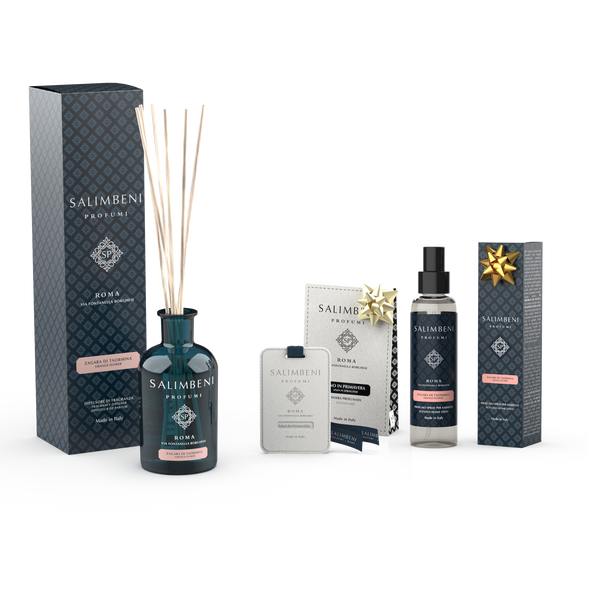 Zagara di Taormina 250ml + Tessere Profumate per il Guardaroba (3 pz.) IN PROVA OMAGGIO + Spray per Ambienti Zagara di Taormina IN PROVA OMAGGIO