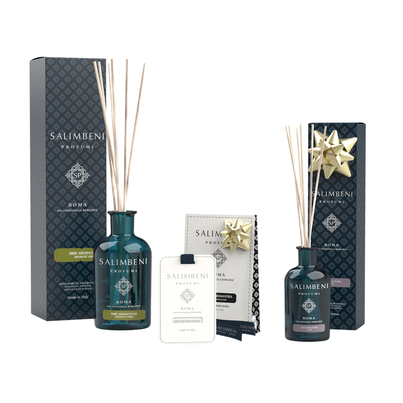 Erbe Aromatiche 250ml + Tessere Profumate per il Guardaroba (3pz.) in PROVA OMAGGIO + Fico dell'Elba 100ml in PROVA OMAGGIO