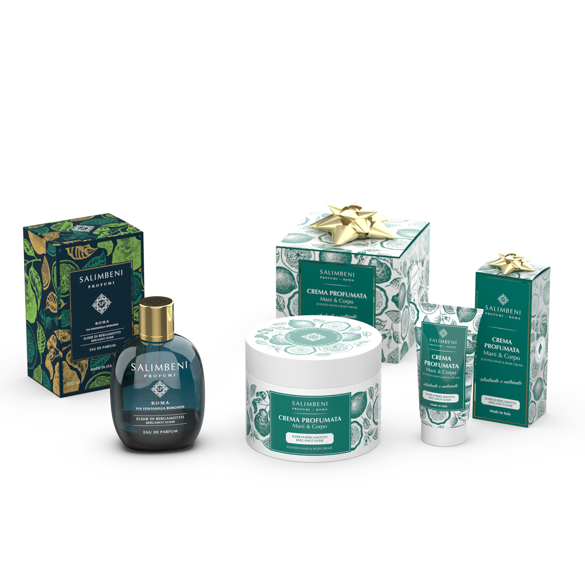 Eau de Parfum 100ml a scelta + Crema Profumata 200ml (stessa fragranza) in PROVA OMAGGIO + Crema Profumata 50ml (stessa fragranza) in PROVA OMAGGIO