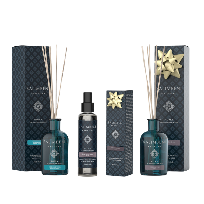 Fiori in Riviera 250ml + Spray Ambienti Fico dell'Elba 150ml in PROVA OMAGGIO+ Fico dell'Elba 100ml in PROVA OMAGGIO