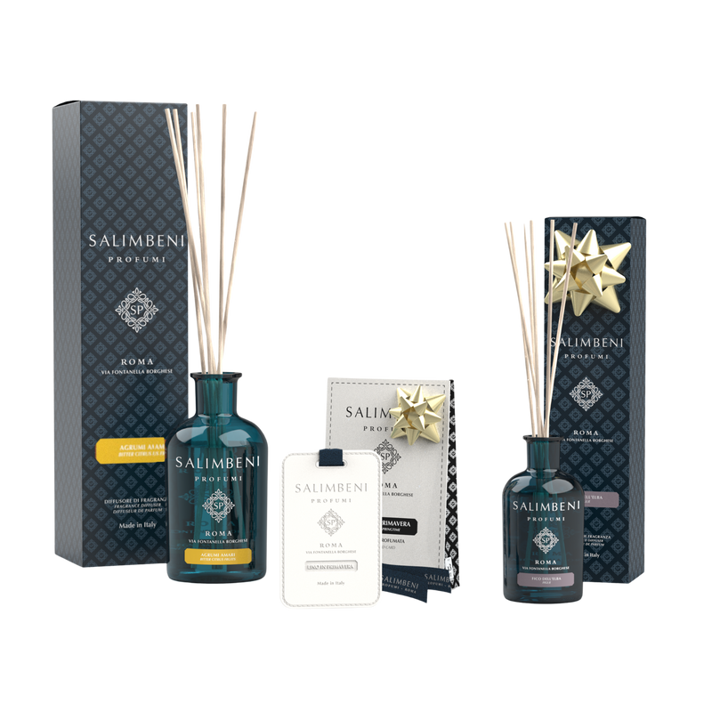 Agrumi Amari 250ml + Tessere Profumate per il Guardaroba (3pz.) in PROVA OMAGGIO + Fico dell'Elba 100ml in PROVA OMAGGIO