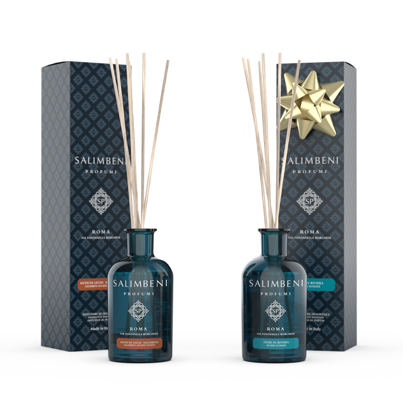 Antichi Legni Salimbeni 100 ml + Diffusore a Bastoncini 100 ml A SCELTA in PROVA OMAGGIO