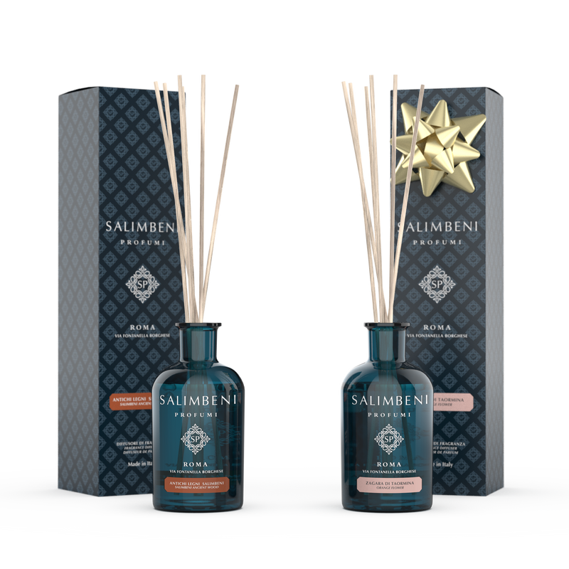 Antichi Legni Salimbeni 100 ml + Diffusore a Bastoncini 100 ml A SCELTA in PROVA OMAGGIO