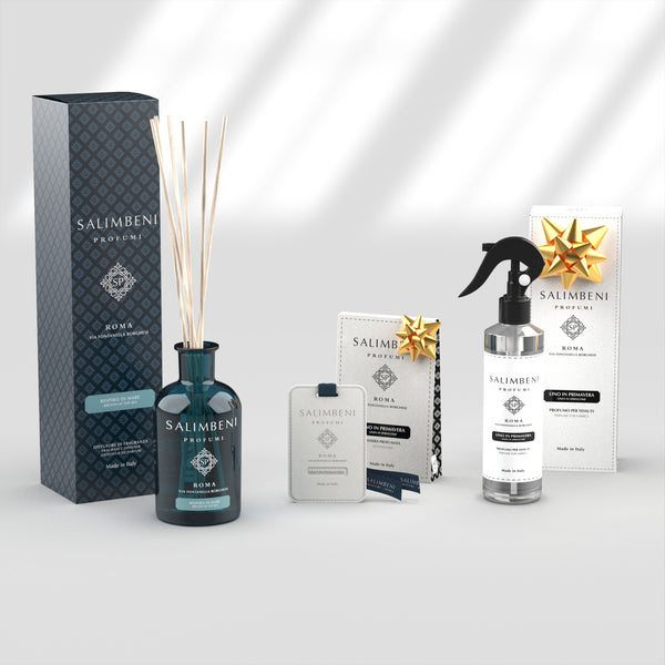 Respiro di Mare 250 ml + Profumo Spray - Lino in Primavera in PROVA OMAGGIO + Tessere Profumate per il Guardaroba (3 pz) - Lino in Primavera in PROVA OMAGGIO