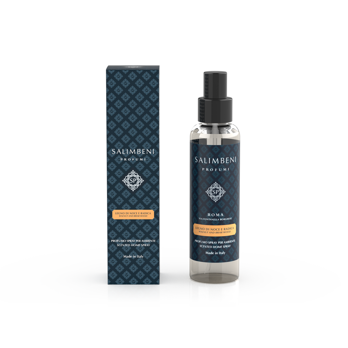 Profumo Spray 150 ml - Legno di Noce e Radica